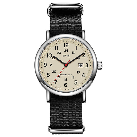 AARON K3111 Men's Sport Waterproof Nylon Analog Watches Manufacturer Montre Pour Hommes