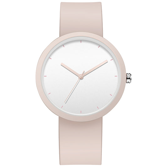 AARON K3100 Casual Ladies Silicone Quartz Wrist Watch for Women Relojes De Pulsera
