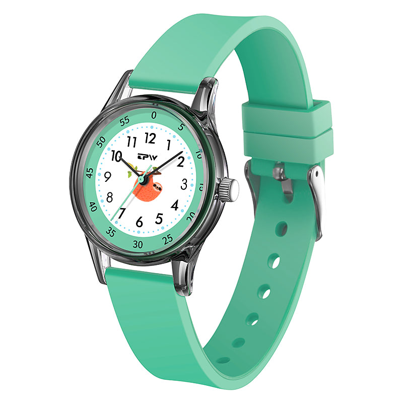 AARON K7023 Astronaut Star Animal Cartoon Design Children Student Silicone Wrist Quartz Watch
