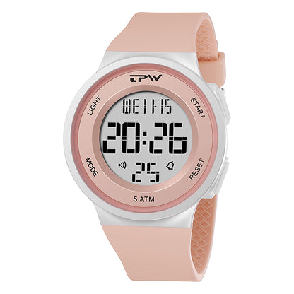 POVATI K9045  High Quality Wrist Watch for Men Women Waterproof Digital Stopwatch