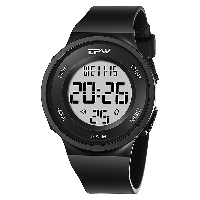 POVATI K9045  High Quality Wrist Watch for Men Women Waterproof Digital Stopwatch