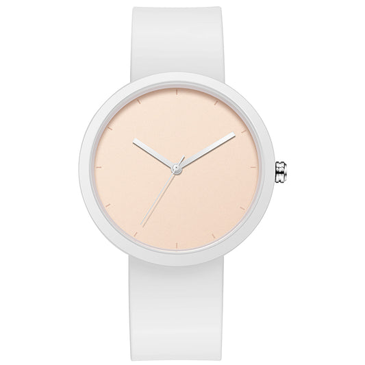 AARON K3100 Casual Ladies Silicone Quartz Wrist Watch for Women Relojes De Pulsera