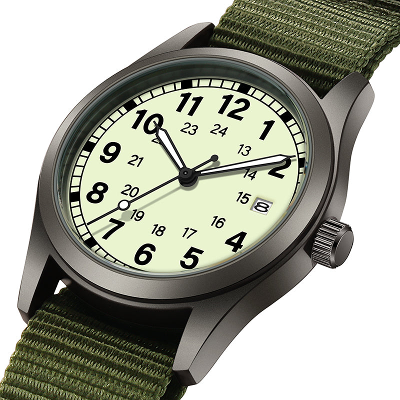 POVATI  K7111 Vintage 34mm Luminous Sports Outside Ladies Quartz Watches Reloj Para Mujer
